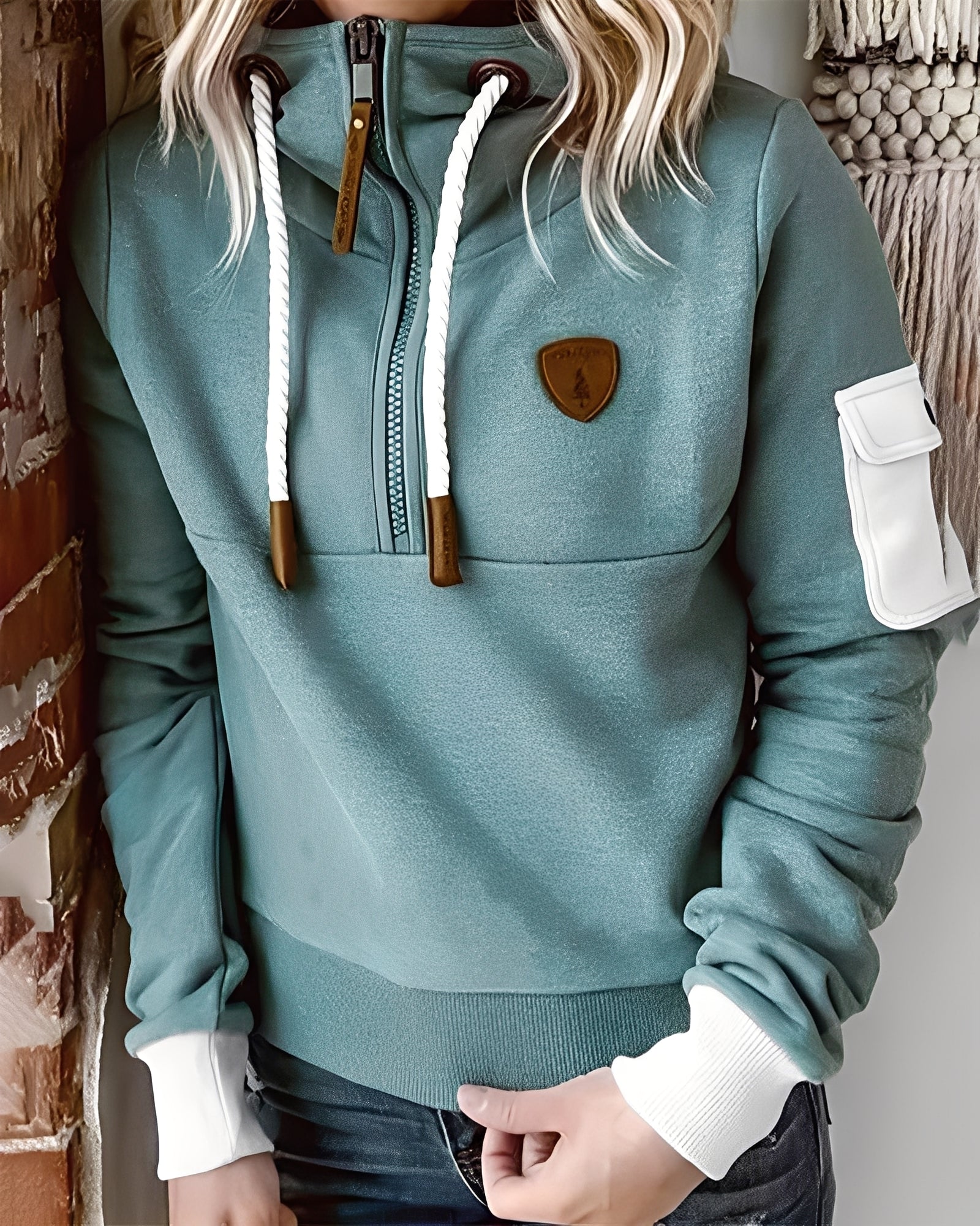 Pauline - Stylowy, wielofunkcyjny sweter damski
