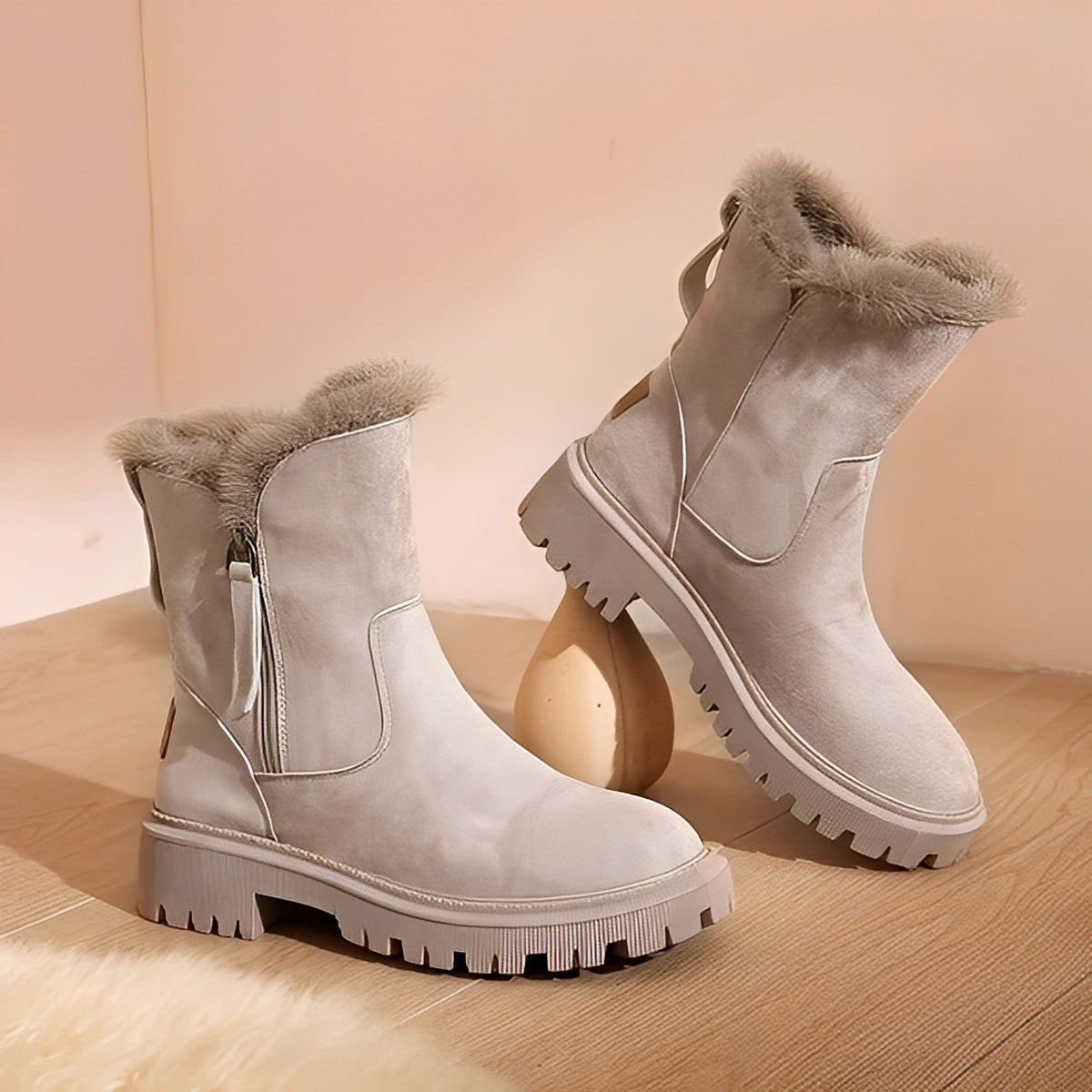 Evelynn - Wszechstronne buty termiczne z polarową podszewką dla kobiet