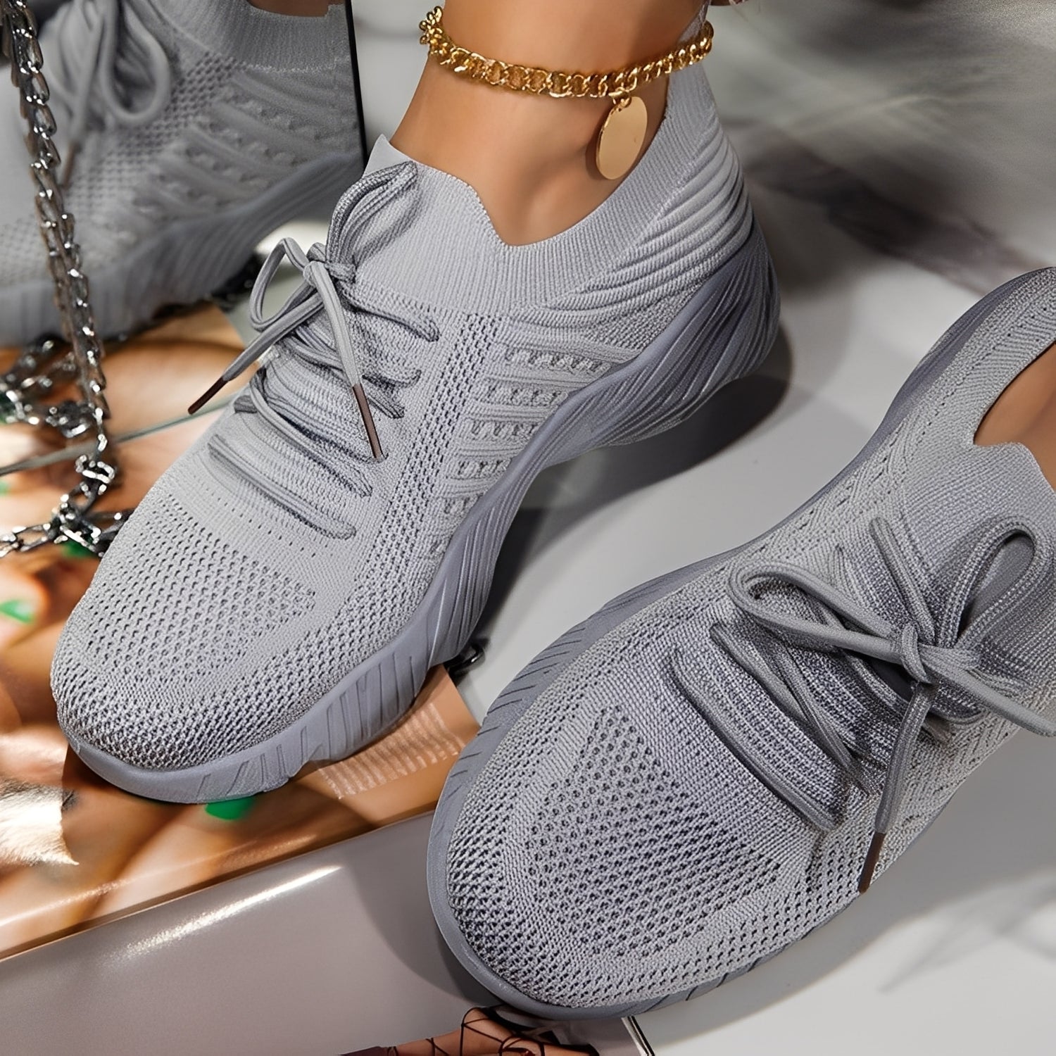 Axelle - Buty ortopedyczne z siatki dla kobiet