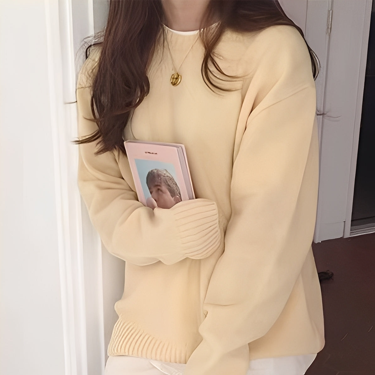 Roxanna - Damski sweter oversize