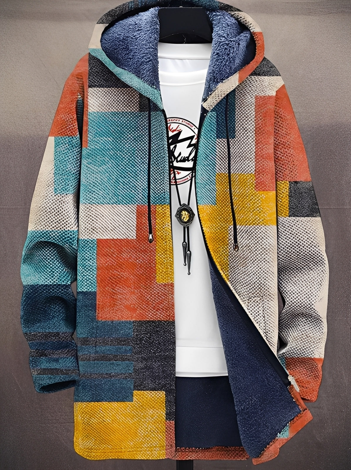 Oscar - Nowoczesna, modna bluza męska z kapturem