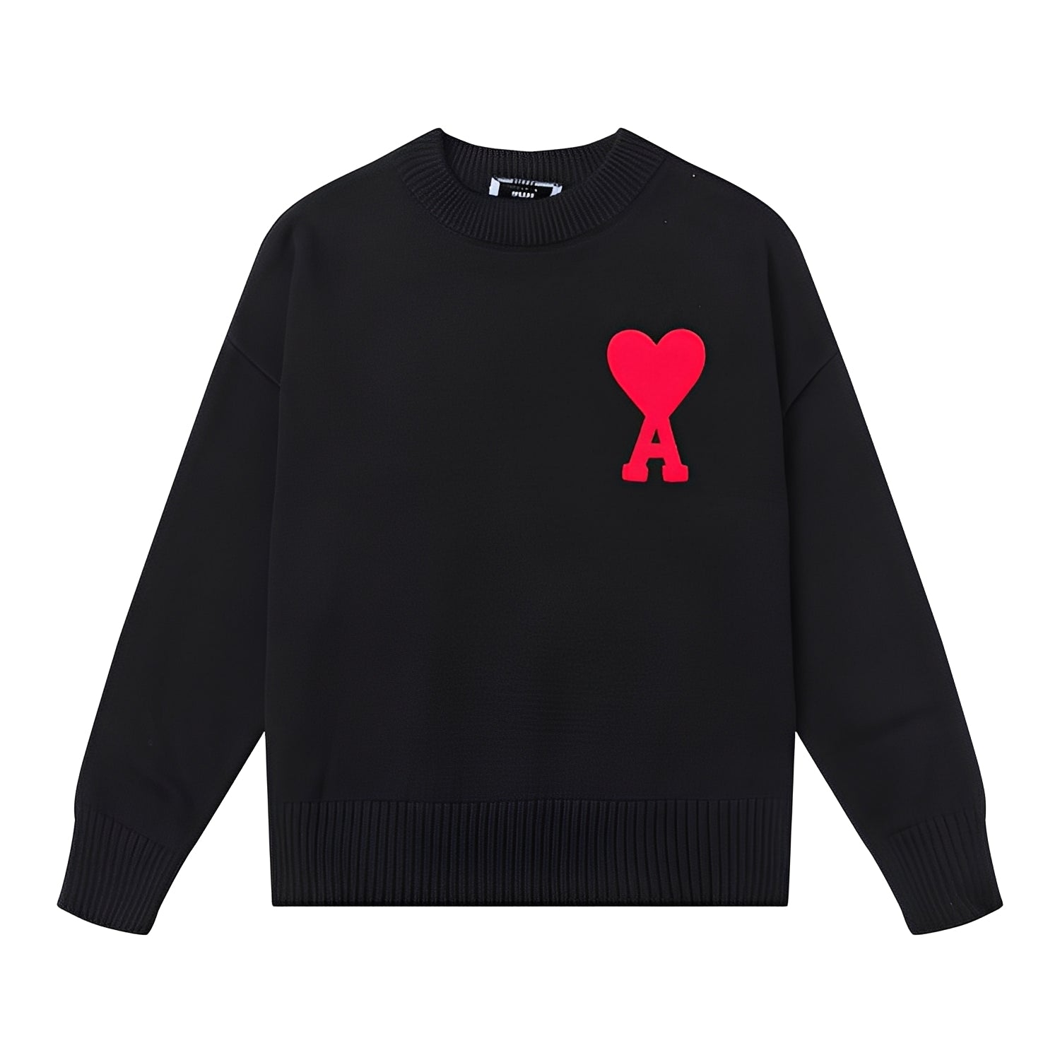 Aurélia - Sweter z wyszytym sercem dla kobiet