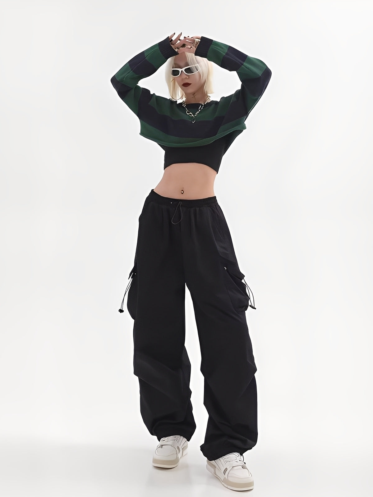 Aimée - Spodnie cargo dla kobiet