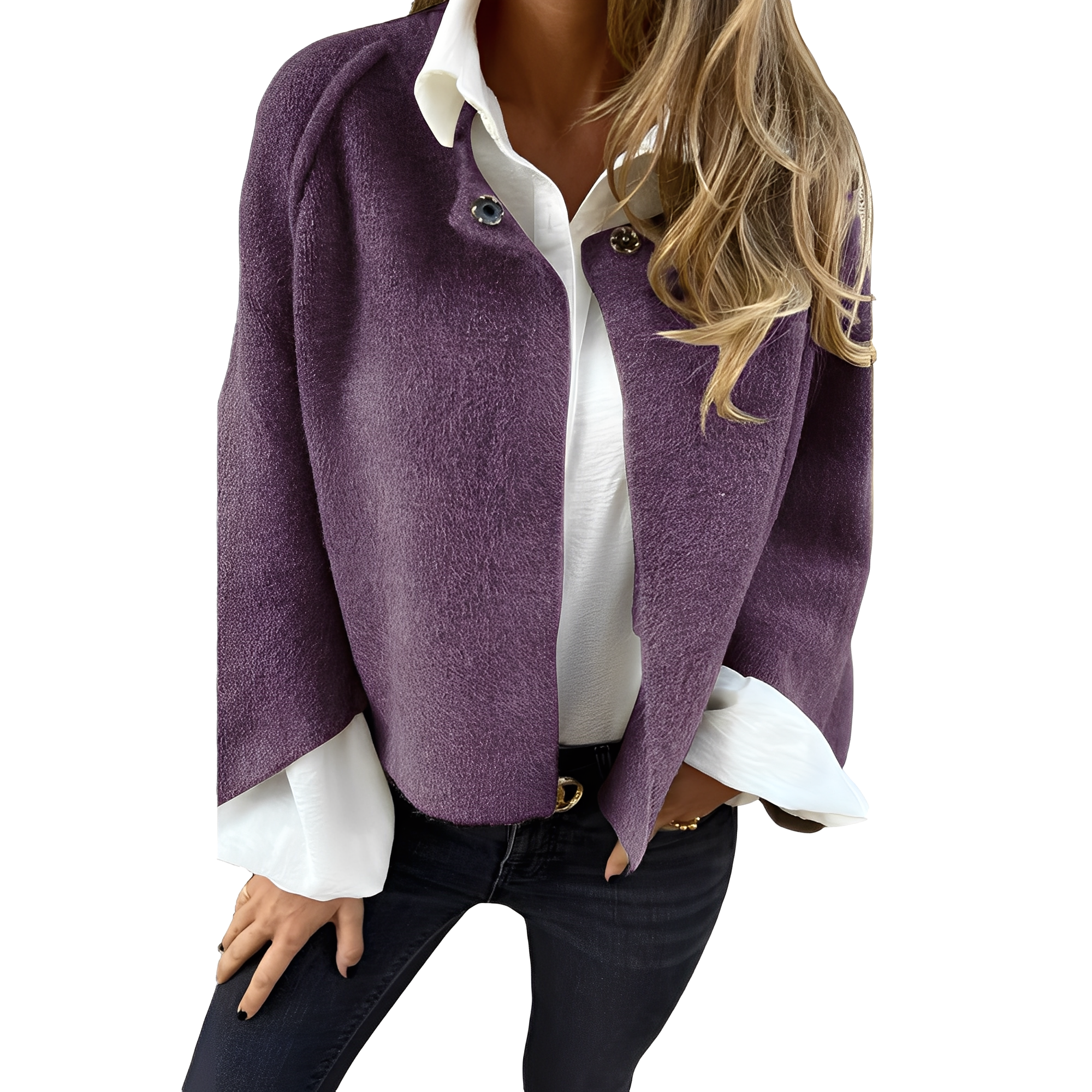 Rowena - Nowa, krótka kurtka dla kobiet