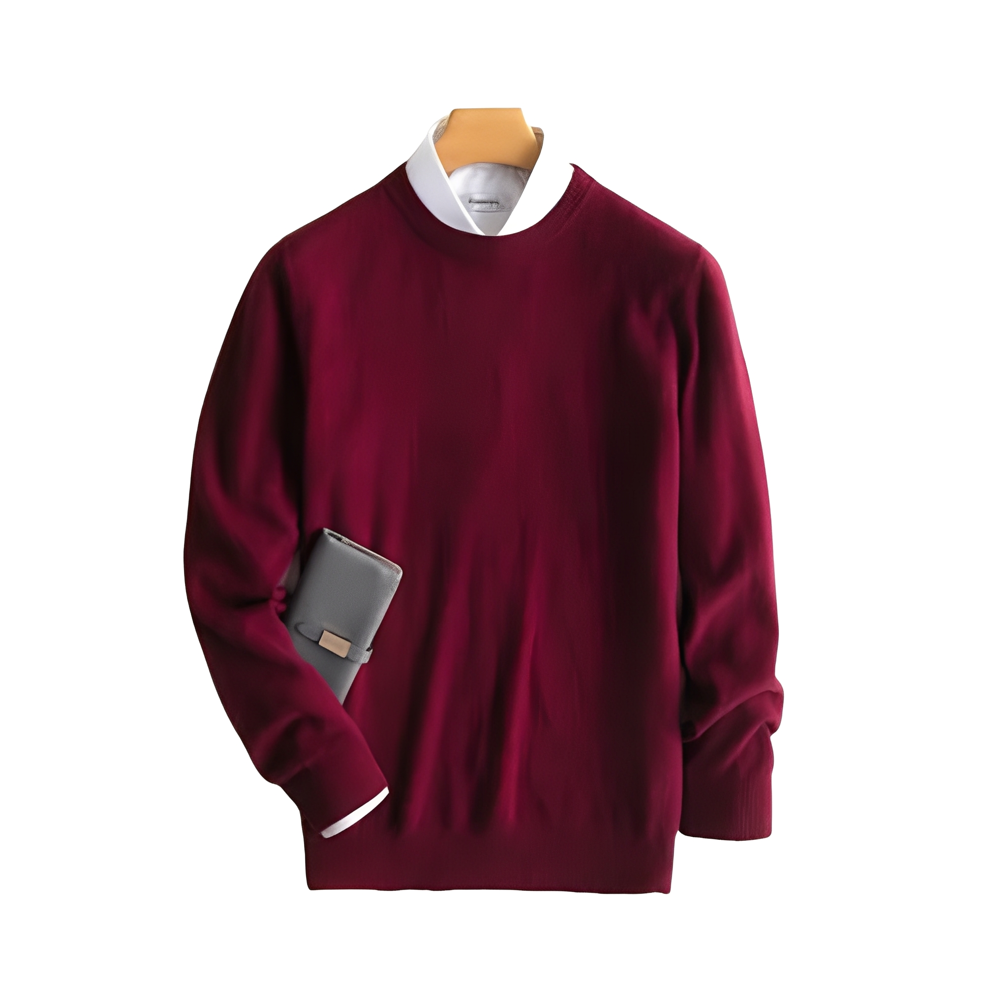 Johnson - Wygodny męski sweter z kaszmiru