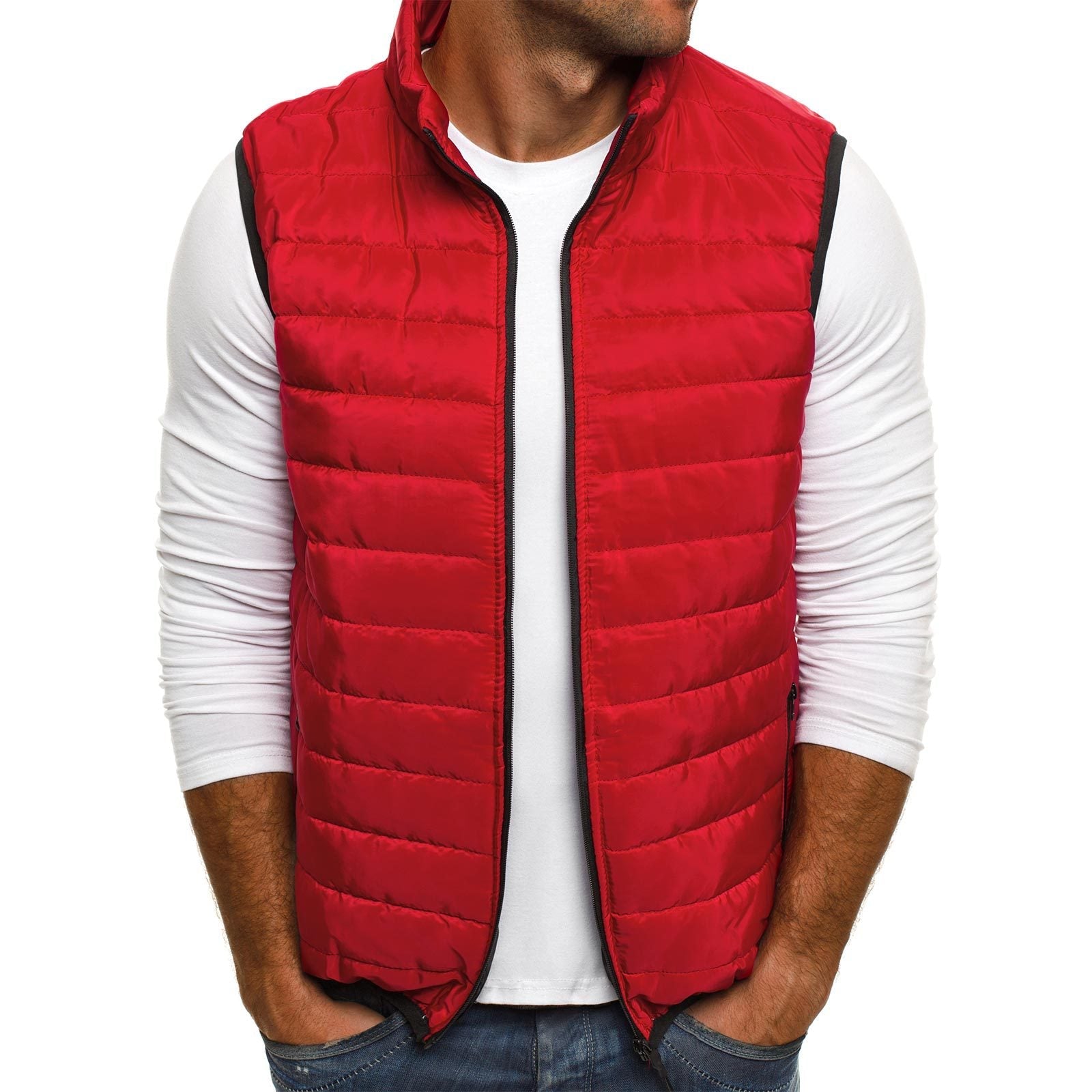 Keith - Stylowy płaszcz bodywarmer-shell dla mężczyzn
