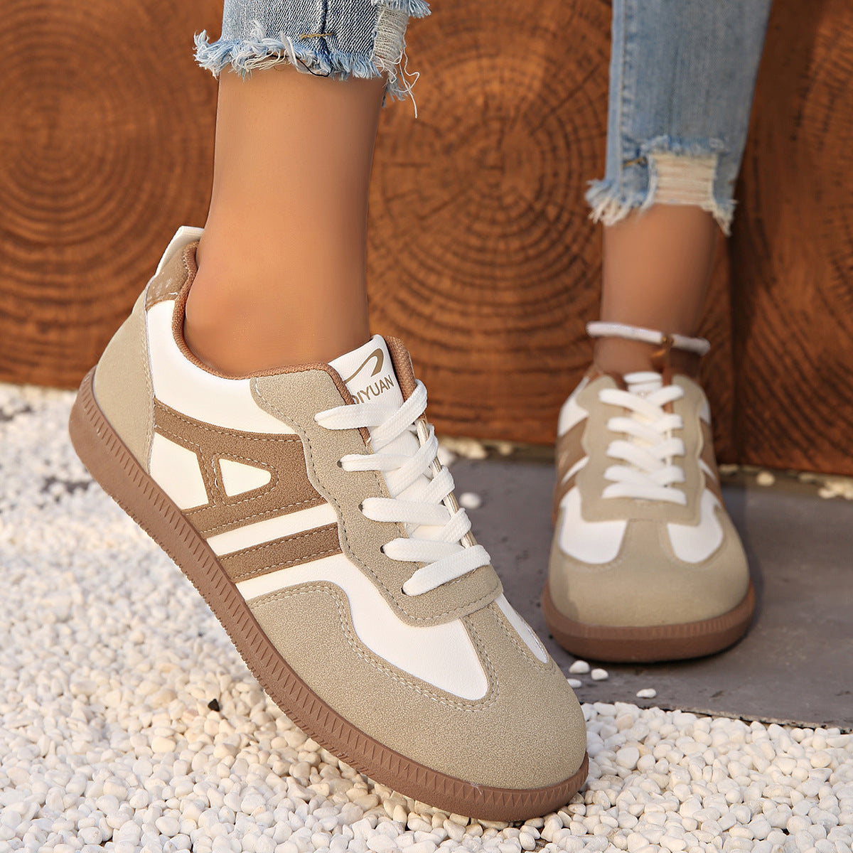 Macy - Wygodne damskie buty sznurowane w swobodnym stylu