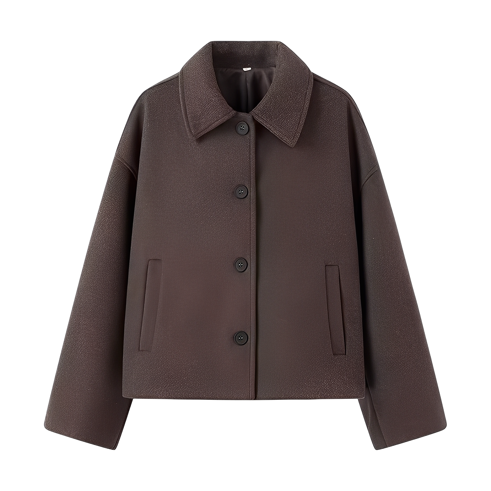 Evaline - Luźna damska kurtka z guzikami