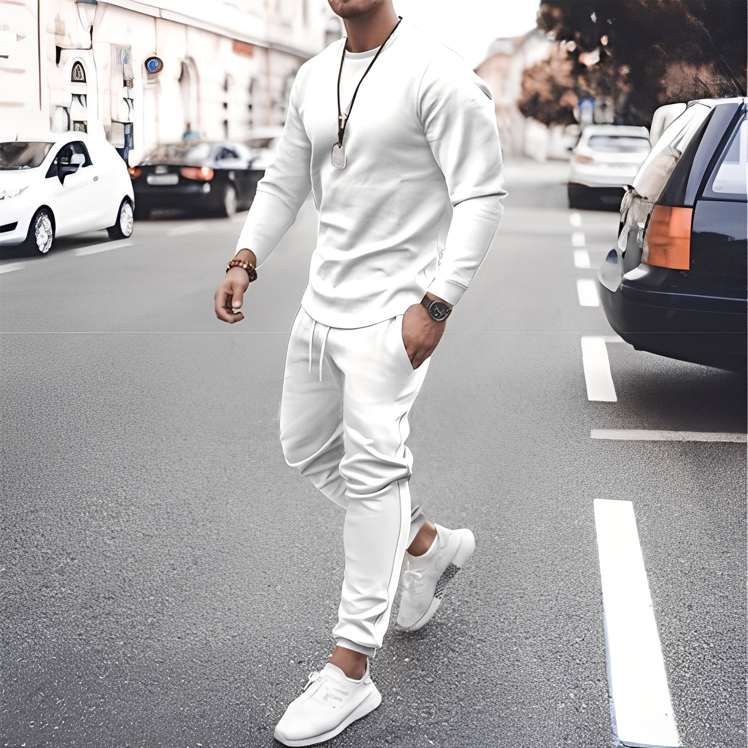 Dwayne - Modny zestaw dresowy dla mężczyzn