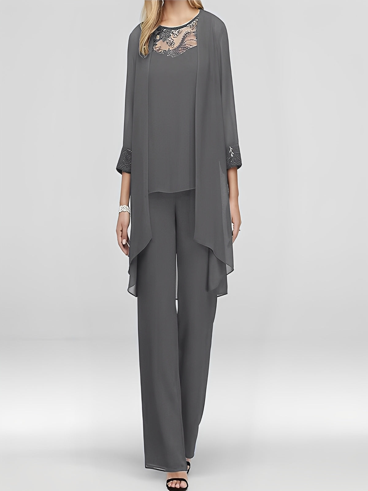 Nathalie - Elegancki zestaw trzyczęściowy dla kobiet