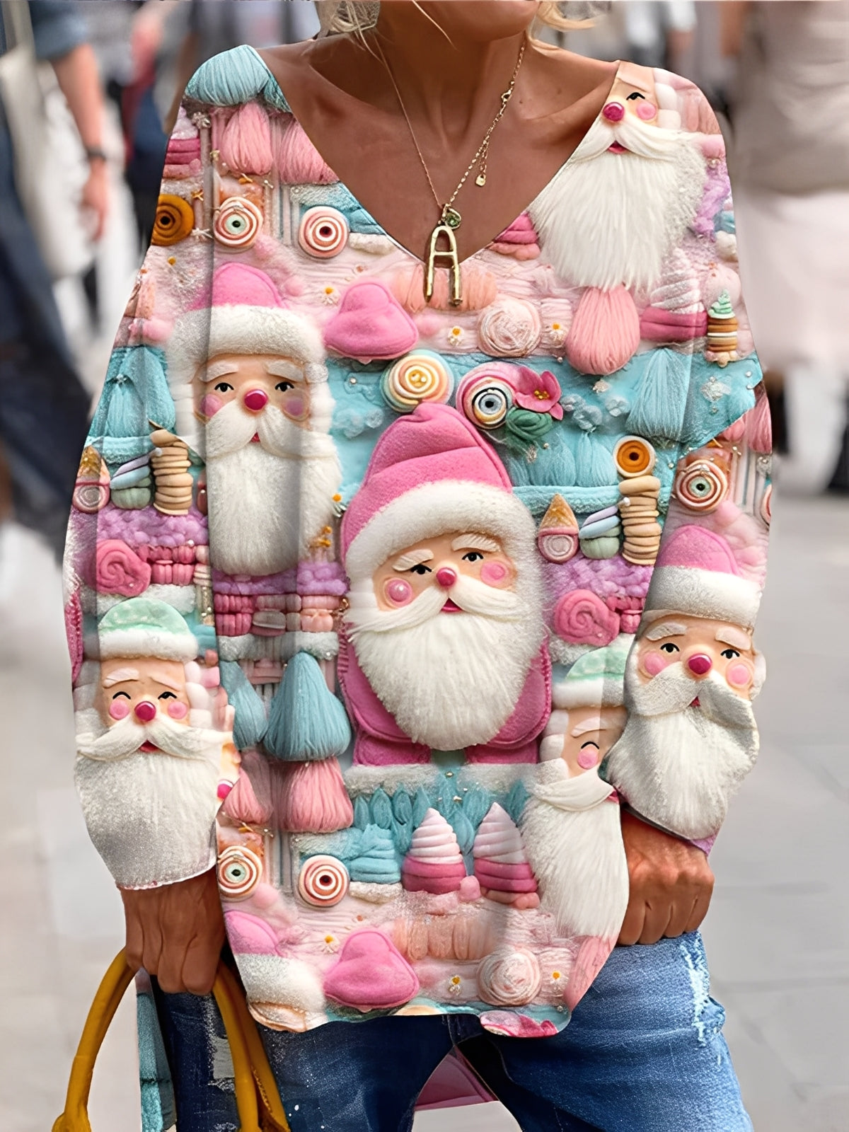 Esme - Długi rękaw polar dla kobiet