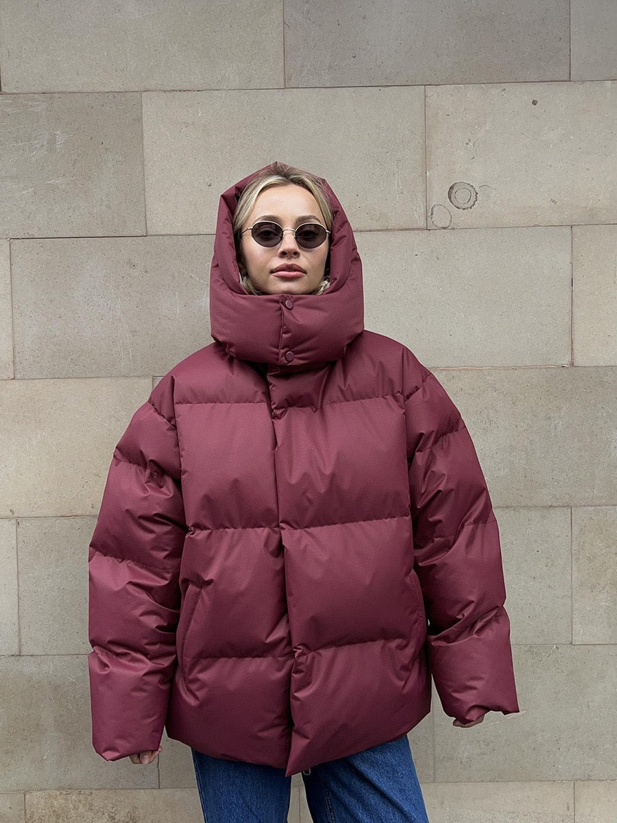 Natalia – Kurta puchowa z kapturem