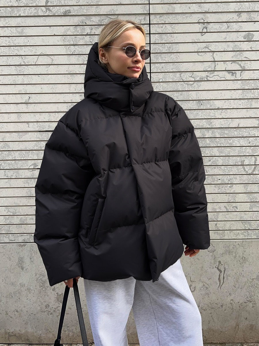 Natalia – Kurta puchowa z kapturem