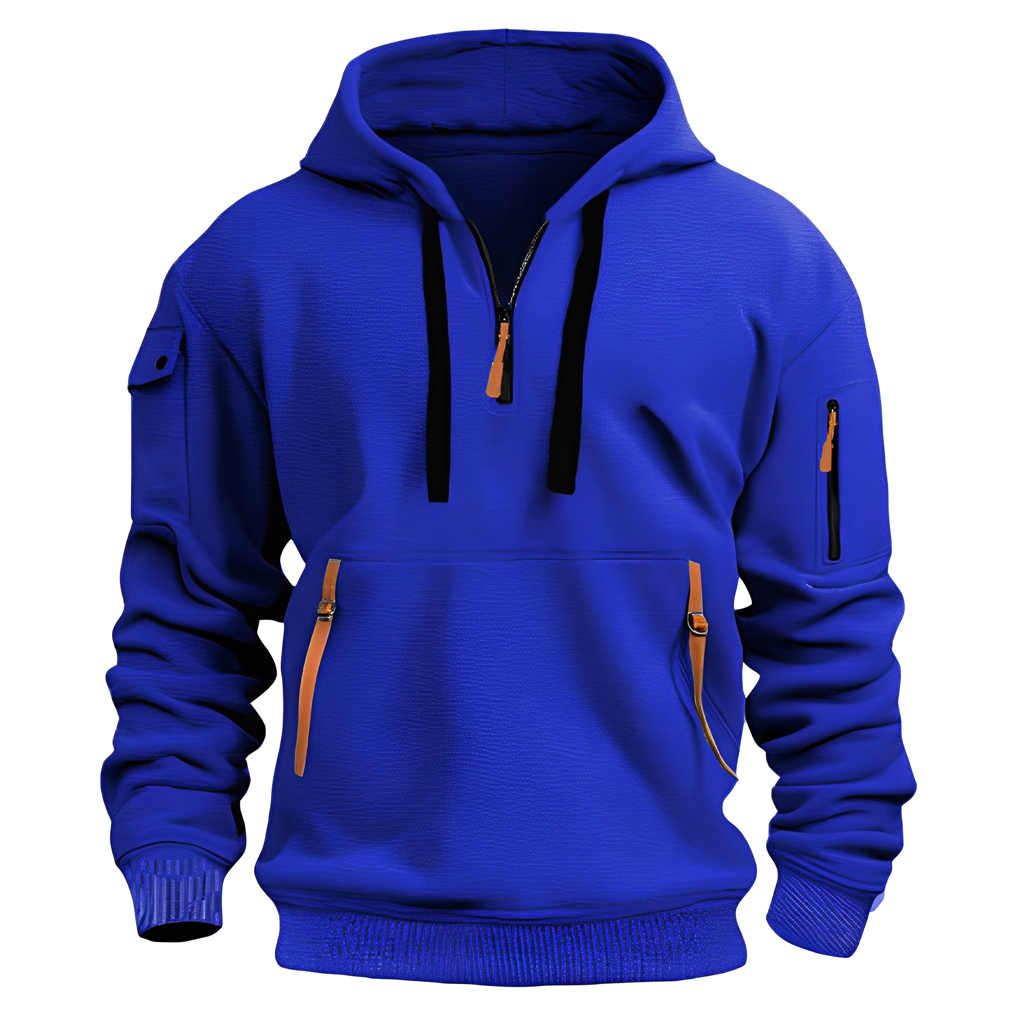 Norton - Stylowy męski hoodie z półzamkiem