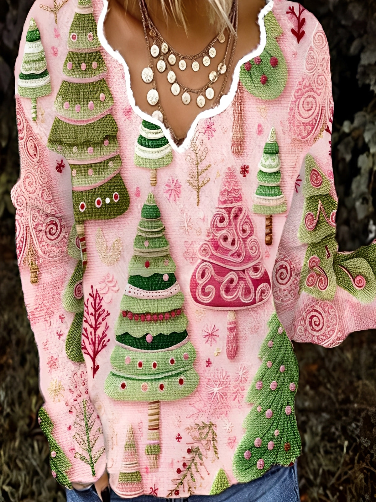 Esme - Długi rękaw polar dla kobiet