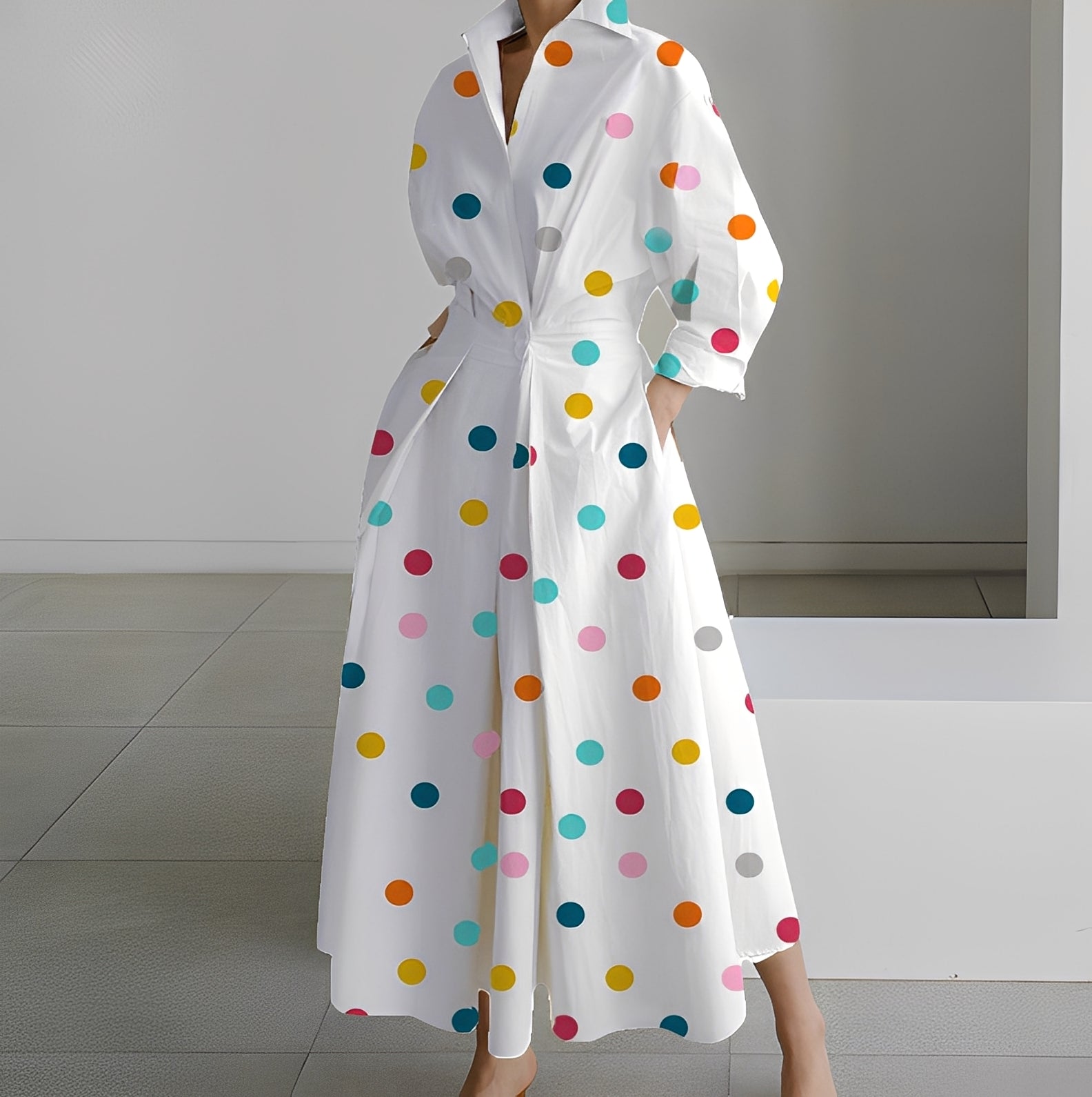 Agatha - Suknia długa elegancka dla kobiet