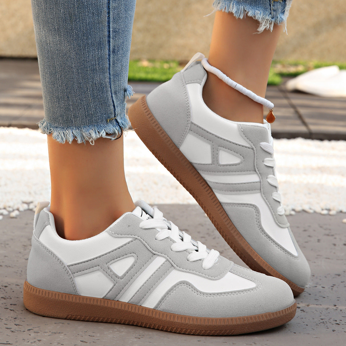 Macy - Wygodne damskie buty sznurowane w swobodnym stylu