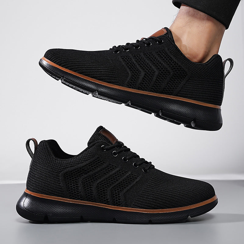Edwin - Męskie lekkie i przewiewne sneakersy z siatki, zapewniające wygodę