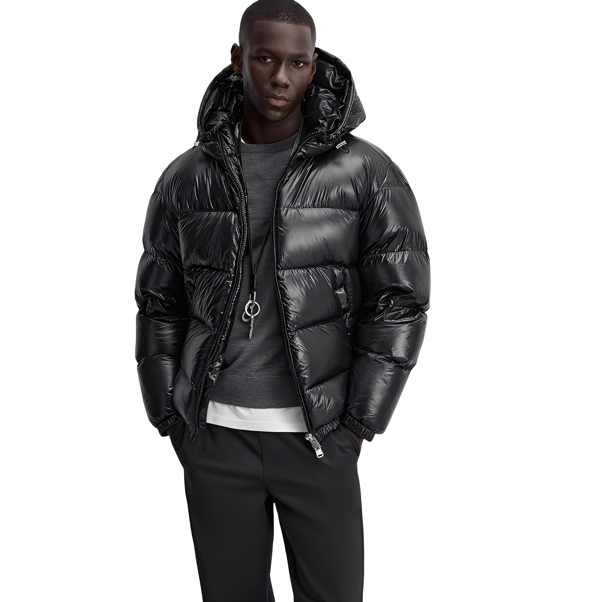 Darrel - Stylowa damska kurtka puchowa z kapturem