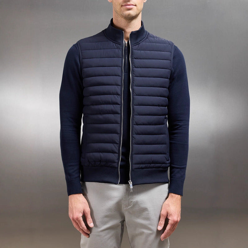 Joel - Lekka męska kamizelka z pikowaniem