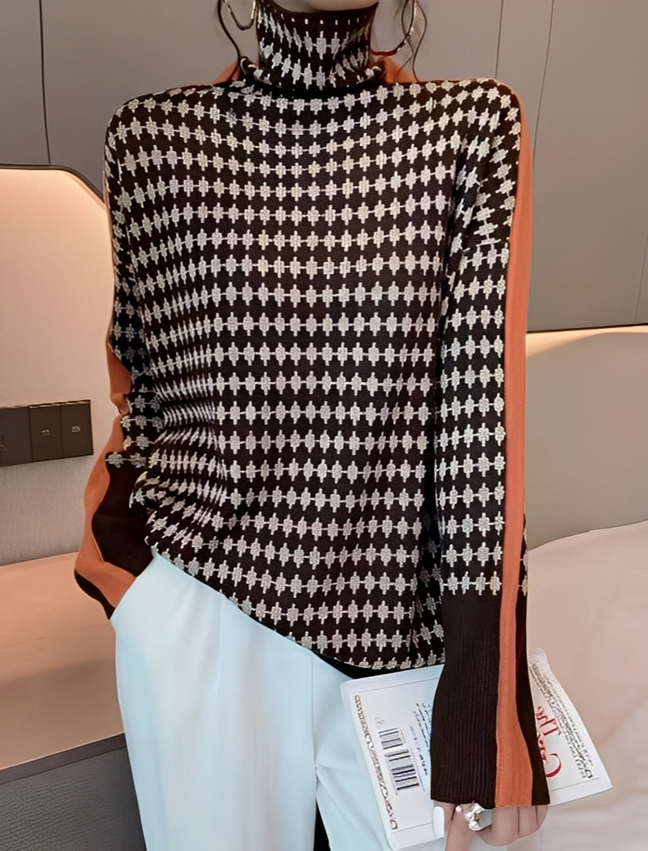 Bryony - Elegancki damski sweter golfowy