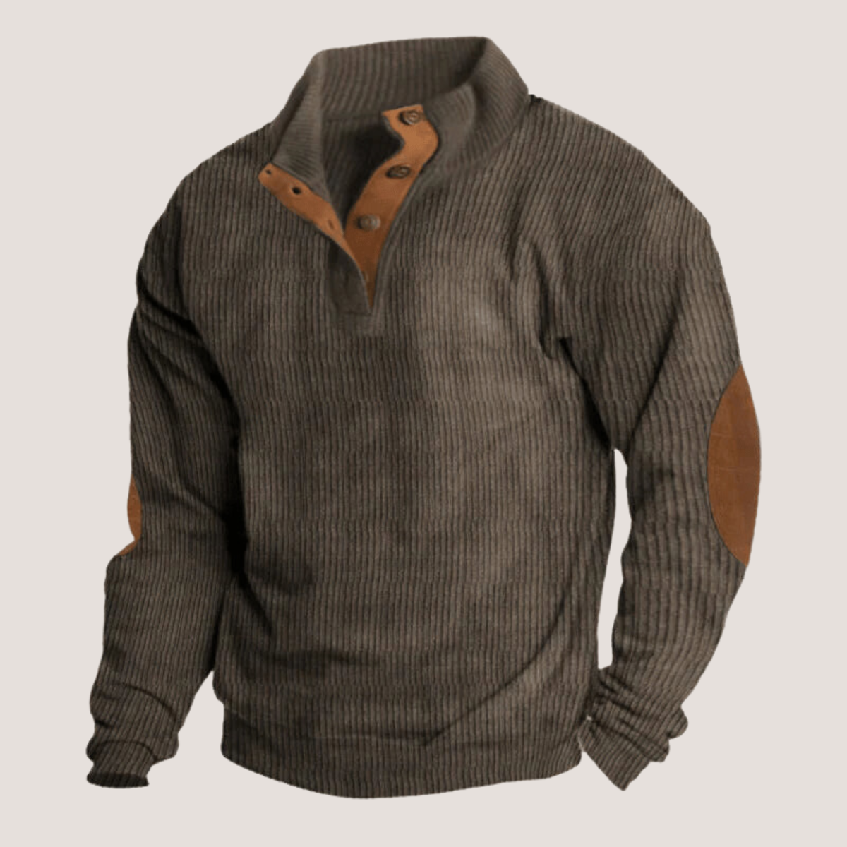 Rico – Sweter z przyciskami
