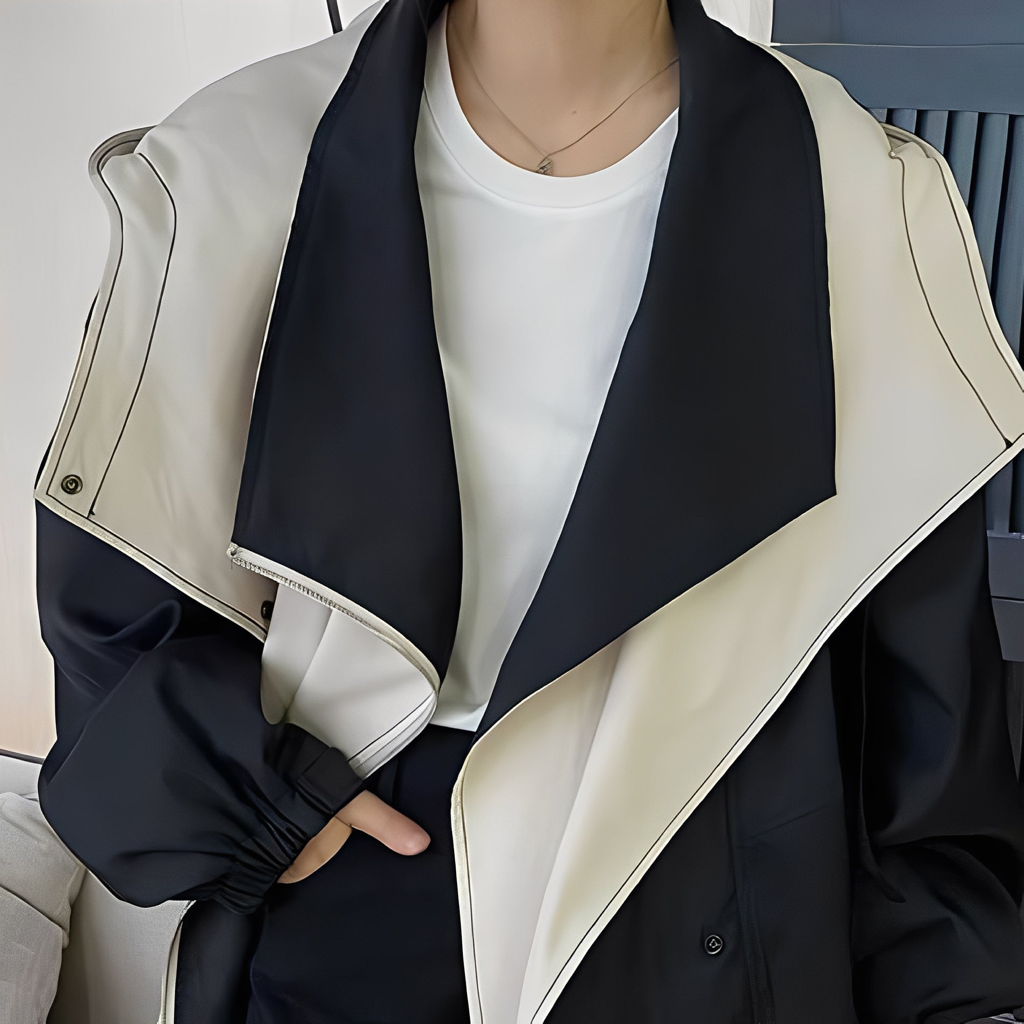 Jaquelyn - Modny, lekki płaszcz damski