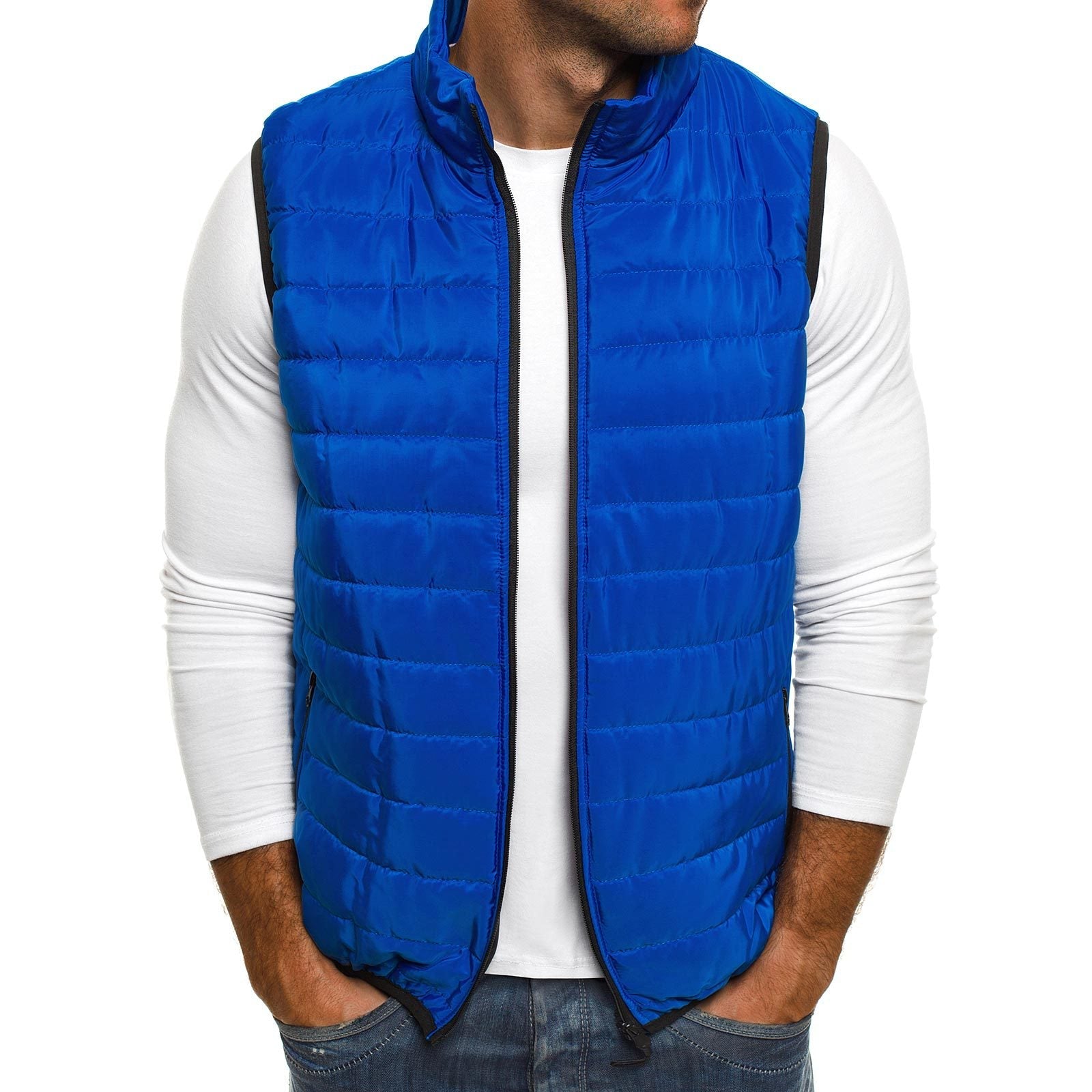 Keith - Stylowy płaszcz bodywarmer-shell dla mężczyzn