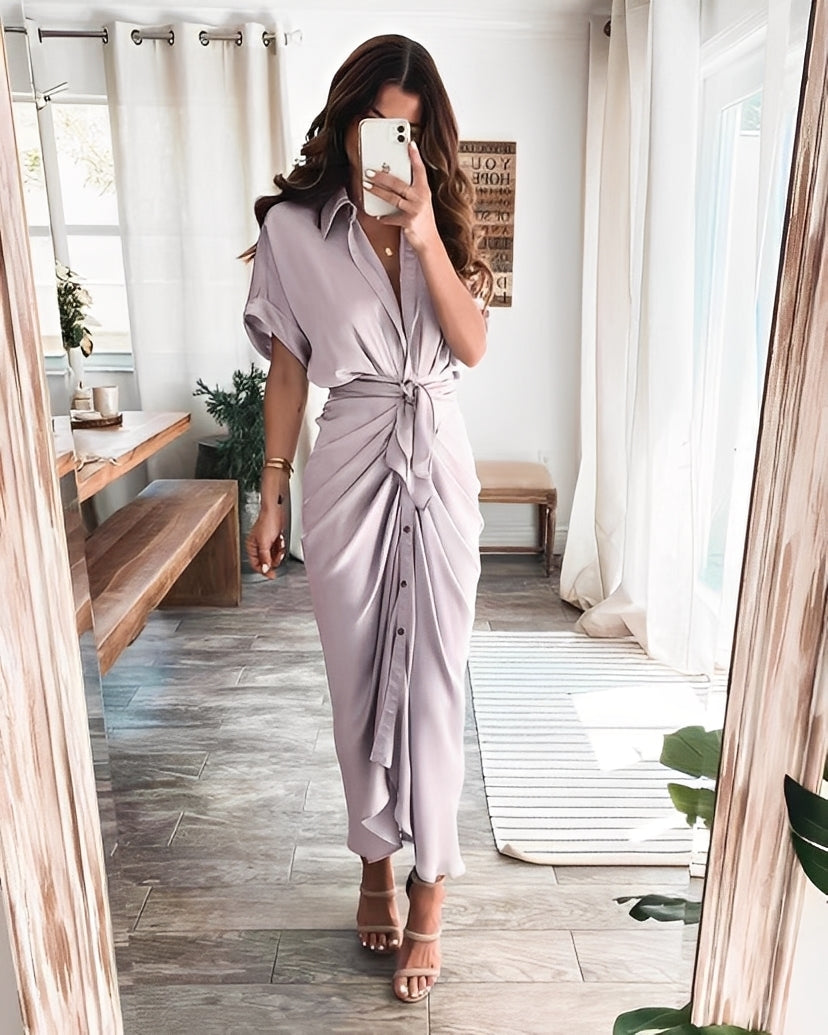 Antoinette - Suknia długa elegancka dla kobiet