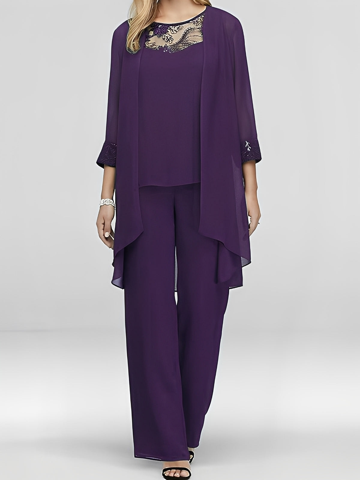 Nathalie - Elegancki zestaw trzyczęściowy dla kobiet