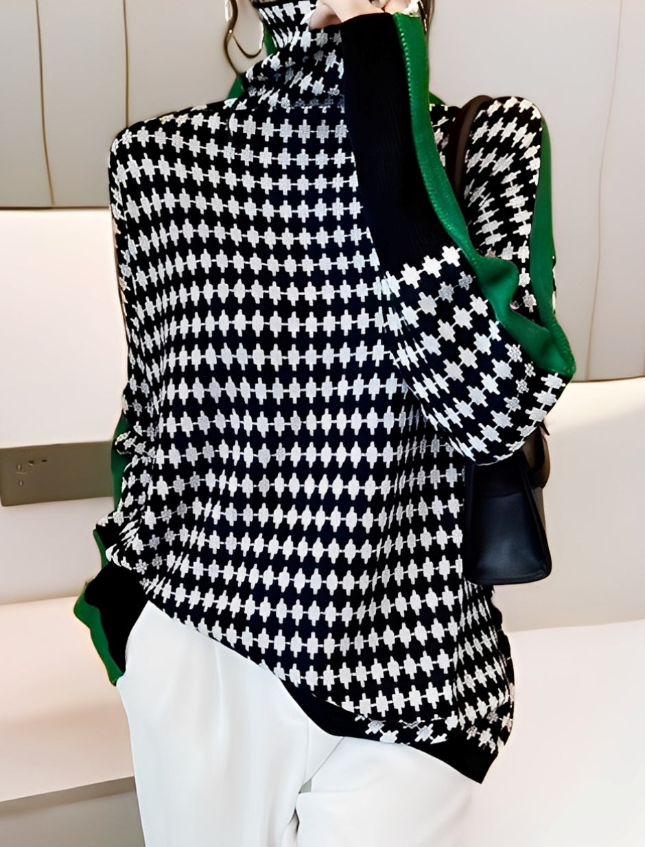 Bryony - Elegancki damski sweter golfowy