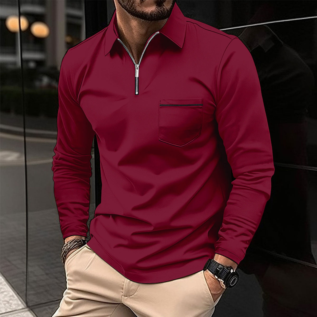 Romeo – Długi Rękaw Polo