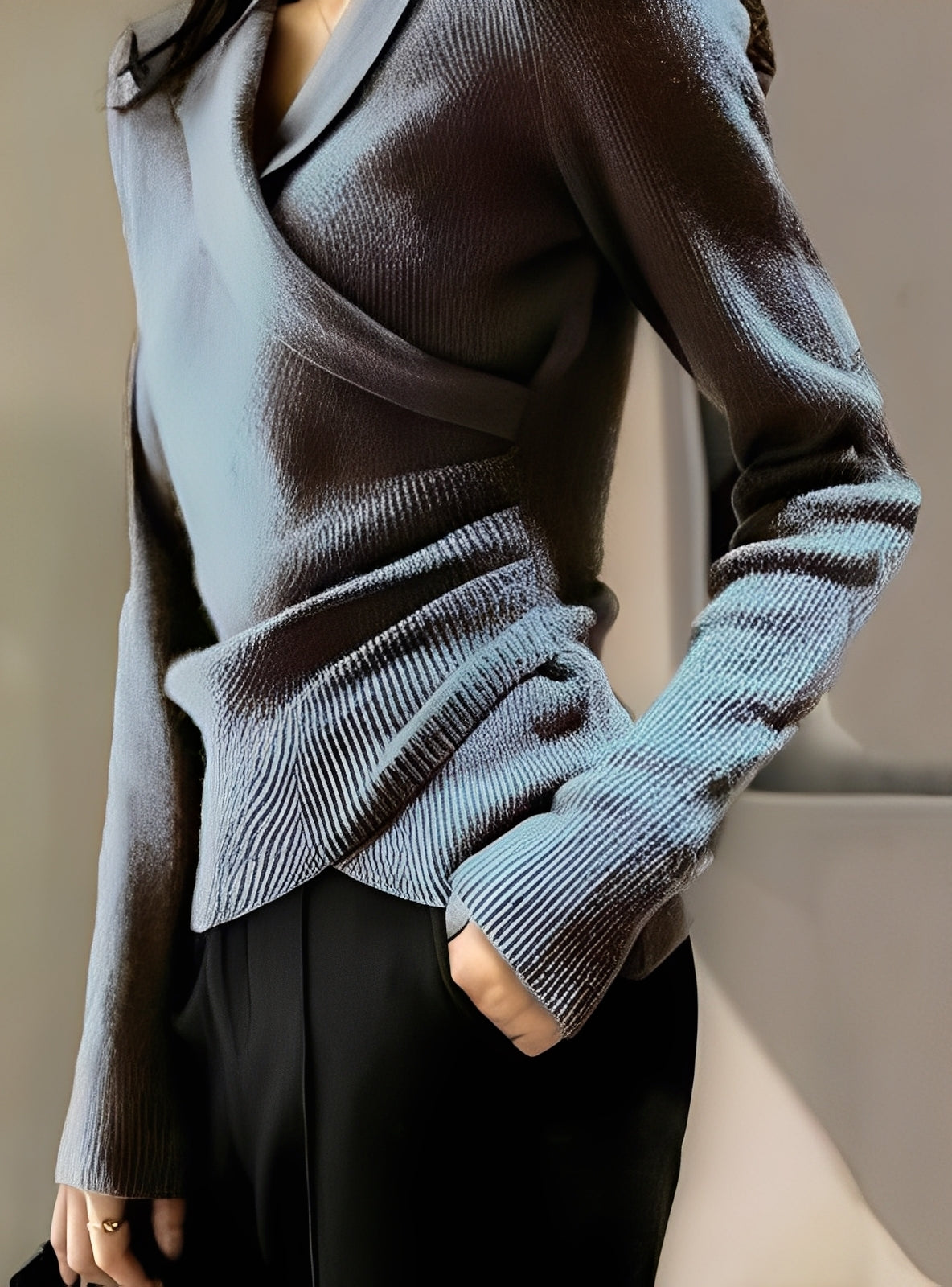 Kaelee - Klasyczny, przytulny sweter damski