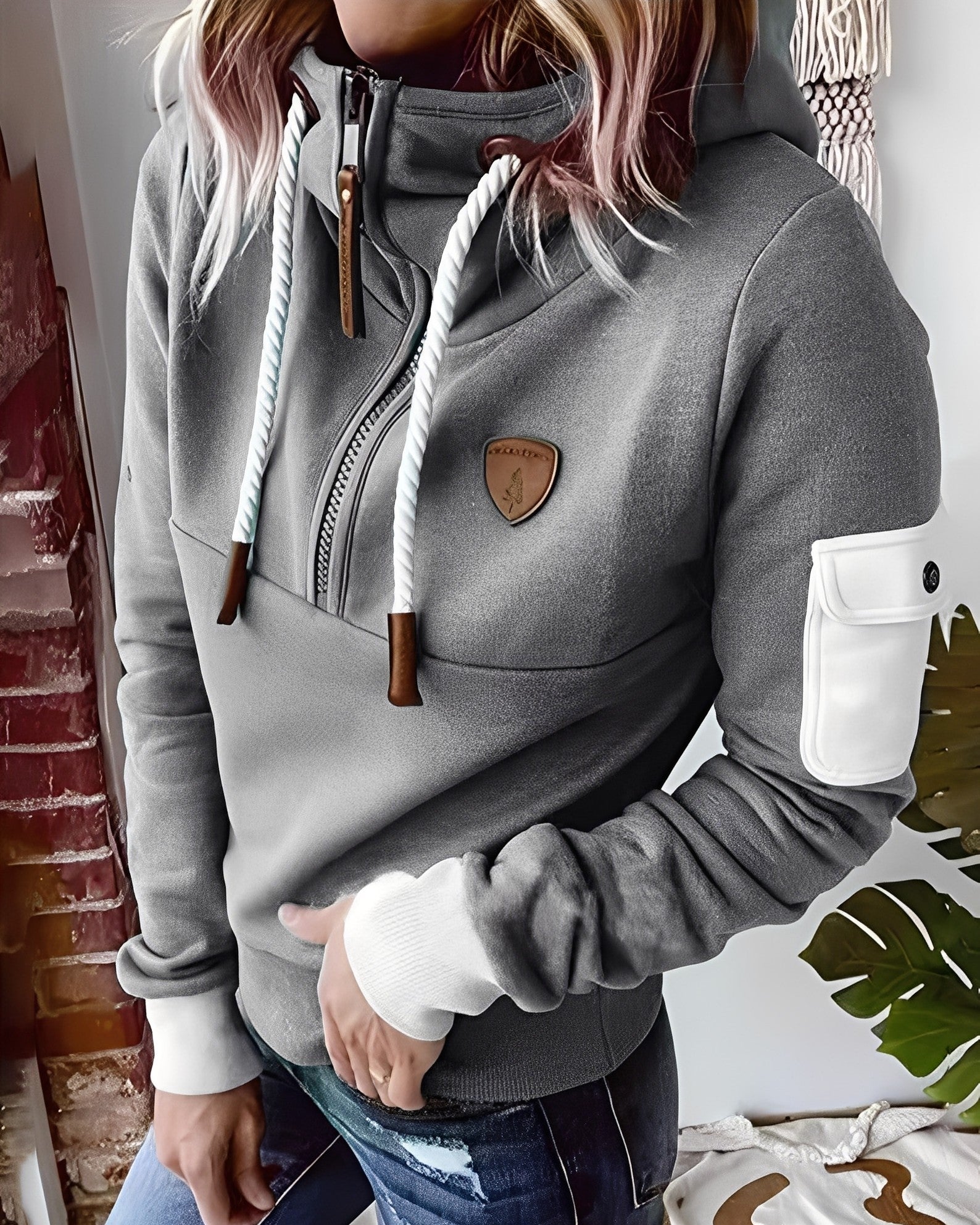 Pauline - Stylowy, wielofunkcyjny sweter damski