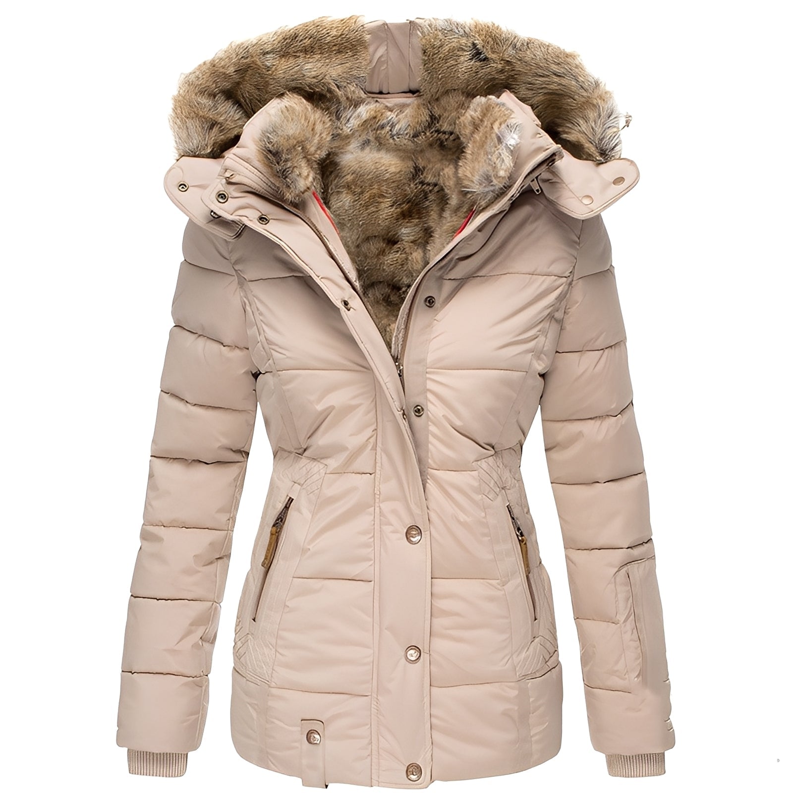 Bethany - Wszechstronny damski płaszcz o kroju slim-fit