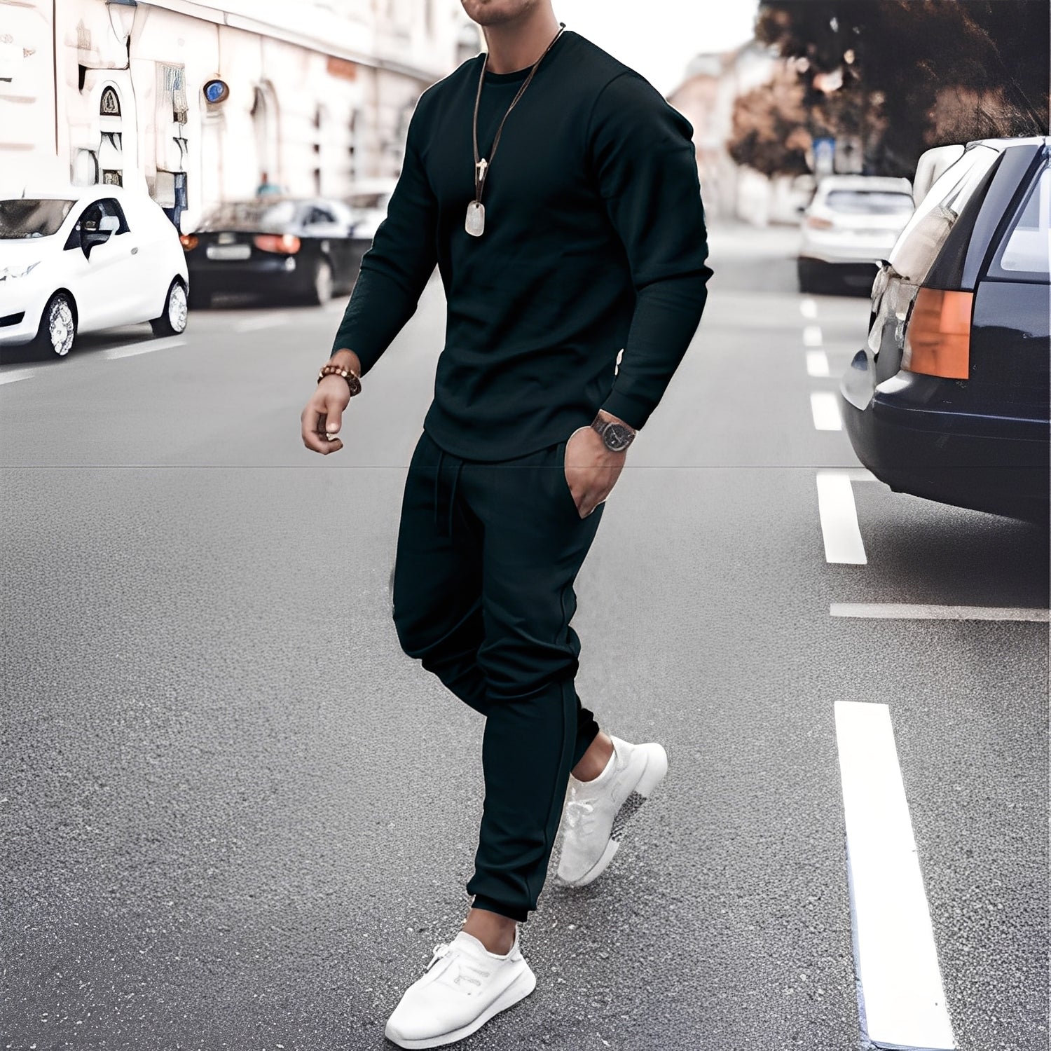 Dwayne - Modny zestaw dresowy dla mężczyzn
