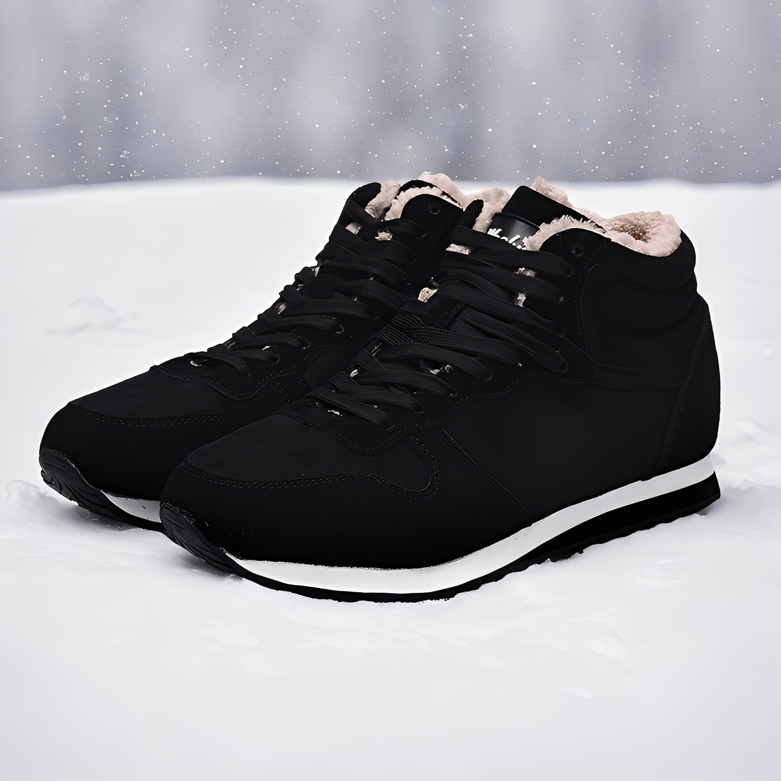 Crosby - Modne, ciepłe zimowe buty męskie