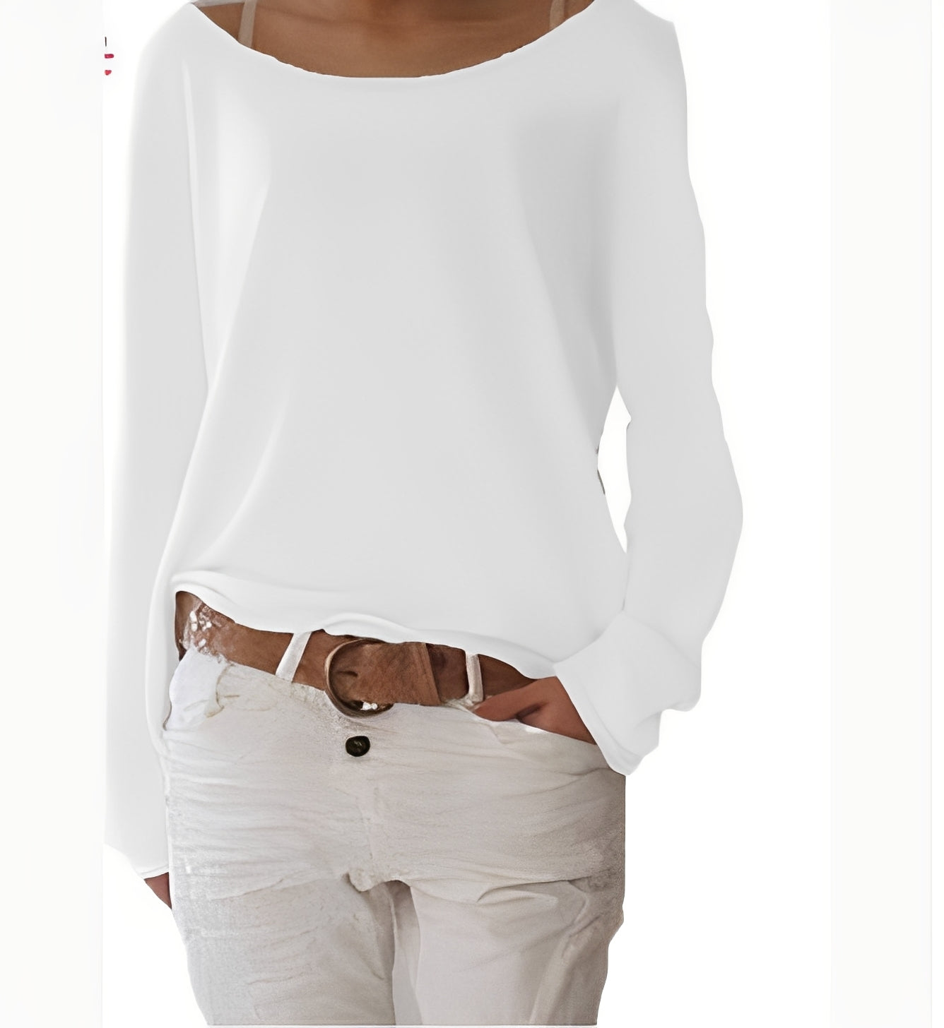 Béatrice - Sweter z cienkiej dzianiny dla kobiet