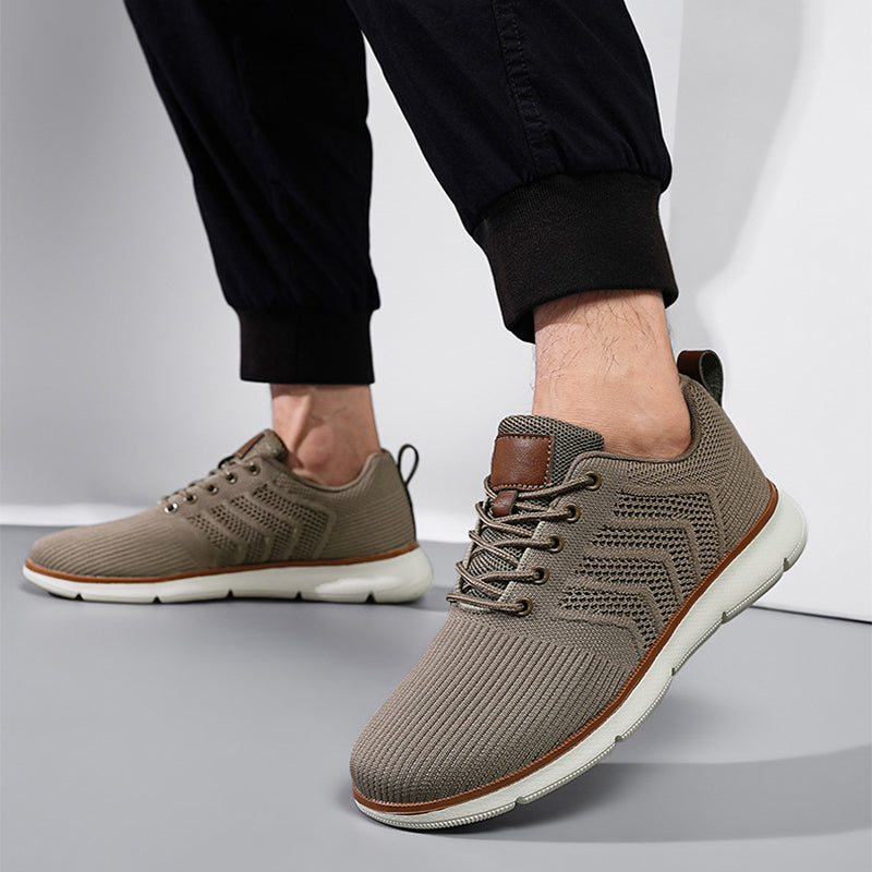 Edwin - Męskie lekkie i przewiewne sneakersy z siatki, zapewniające wygodę