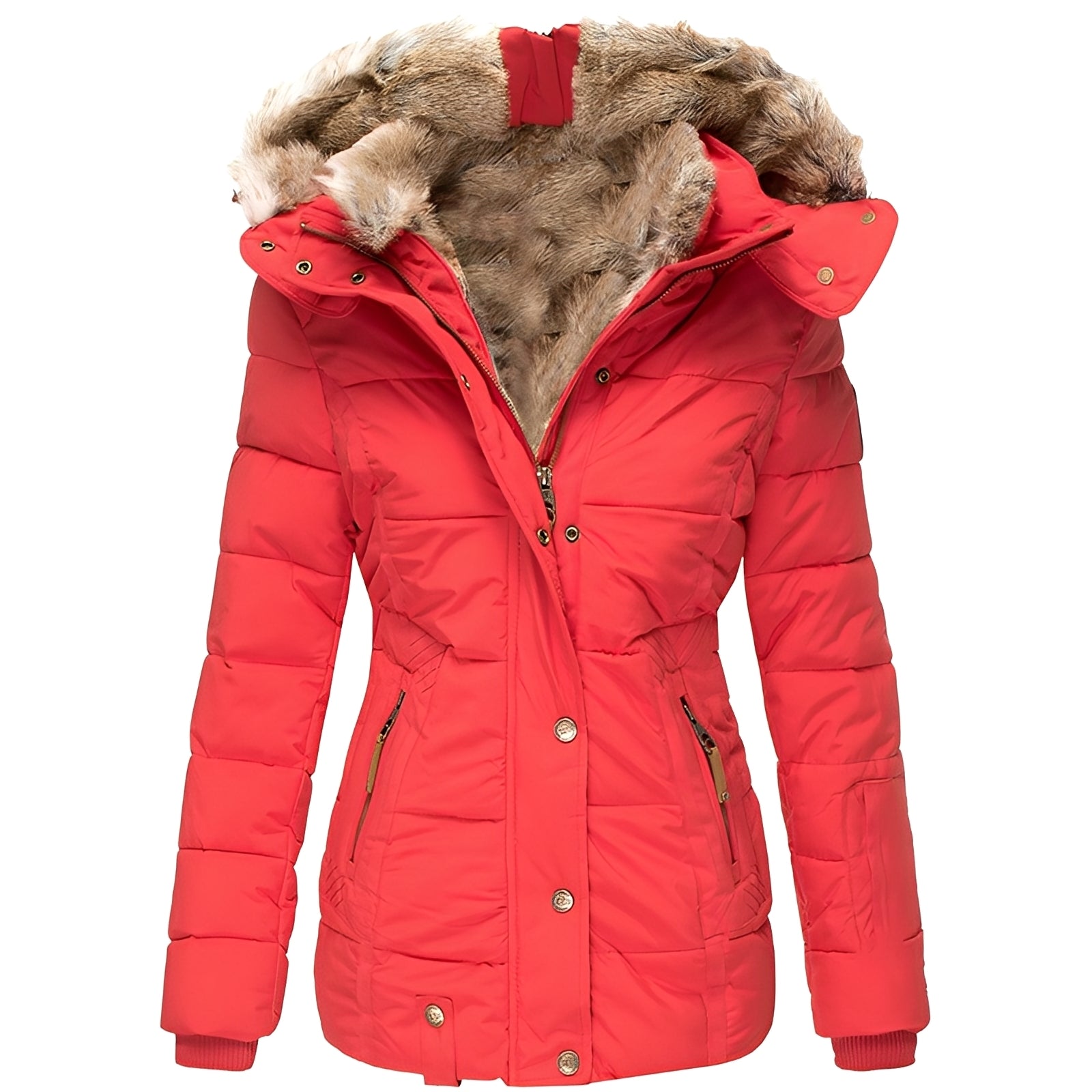 Bethany - Wszechstronny damski płaszcz o kroju slim-fit