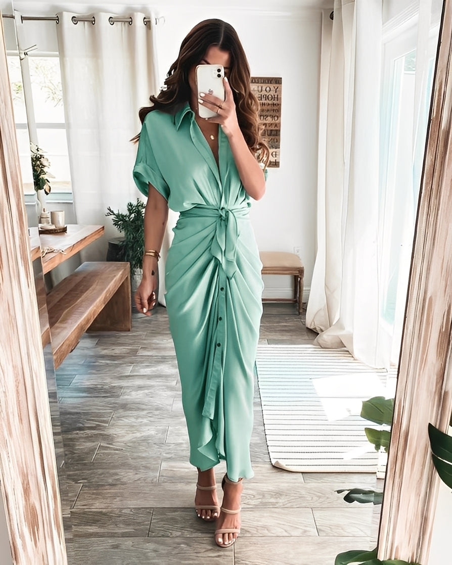 Antoinette - Suknia długa elegancka dla kobiet