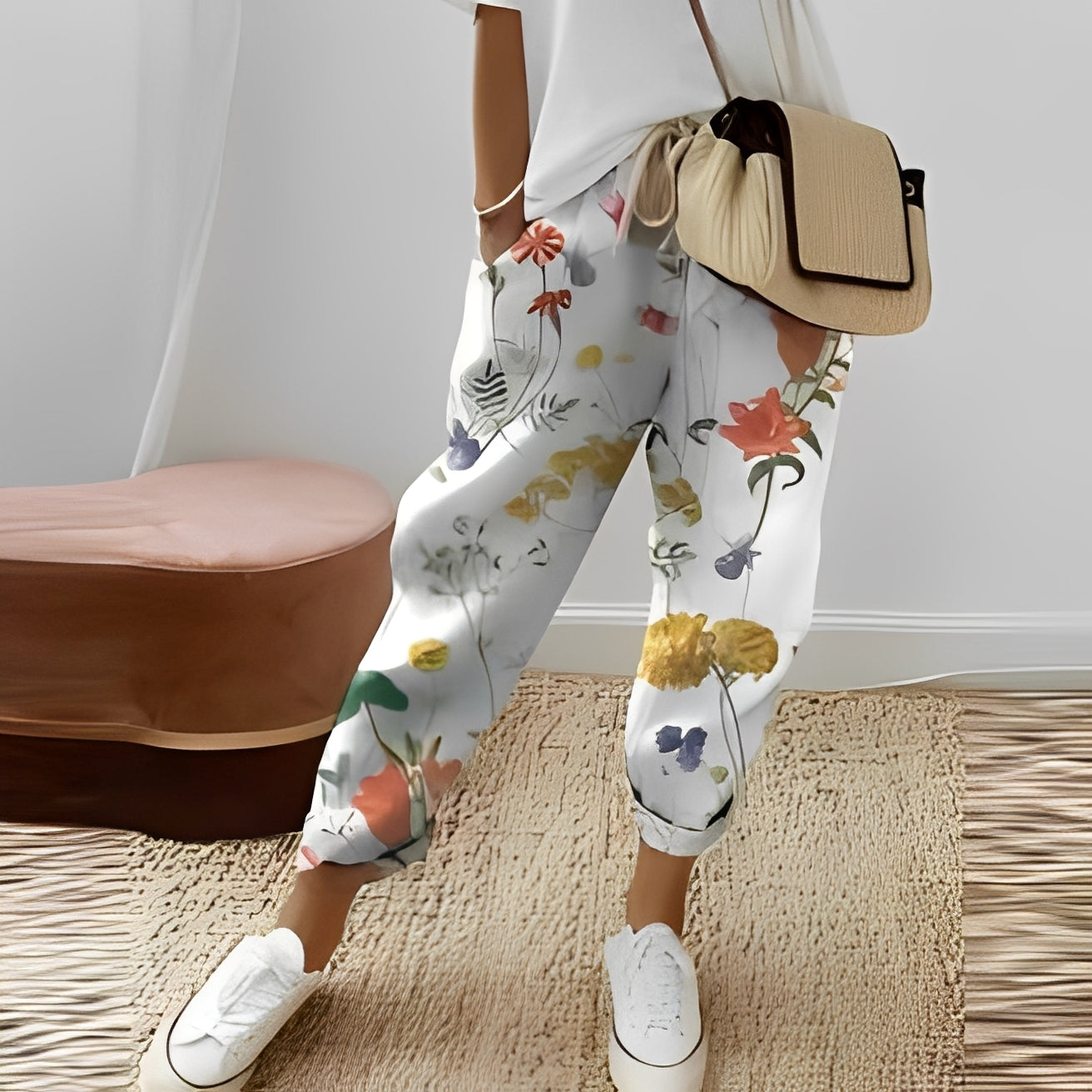 Brigitte - Spodnie z sznurkiem dla kobiet