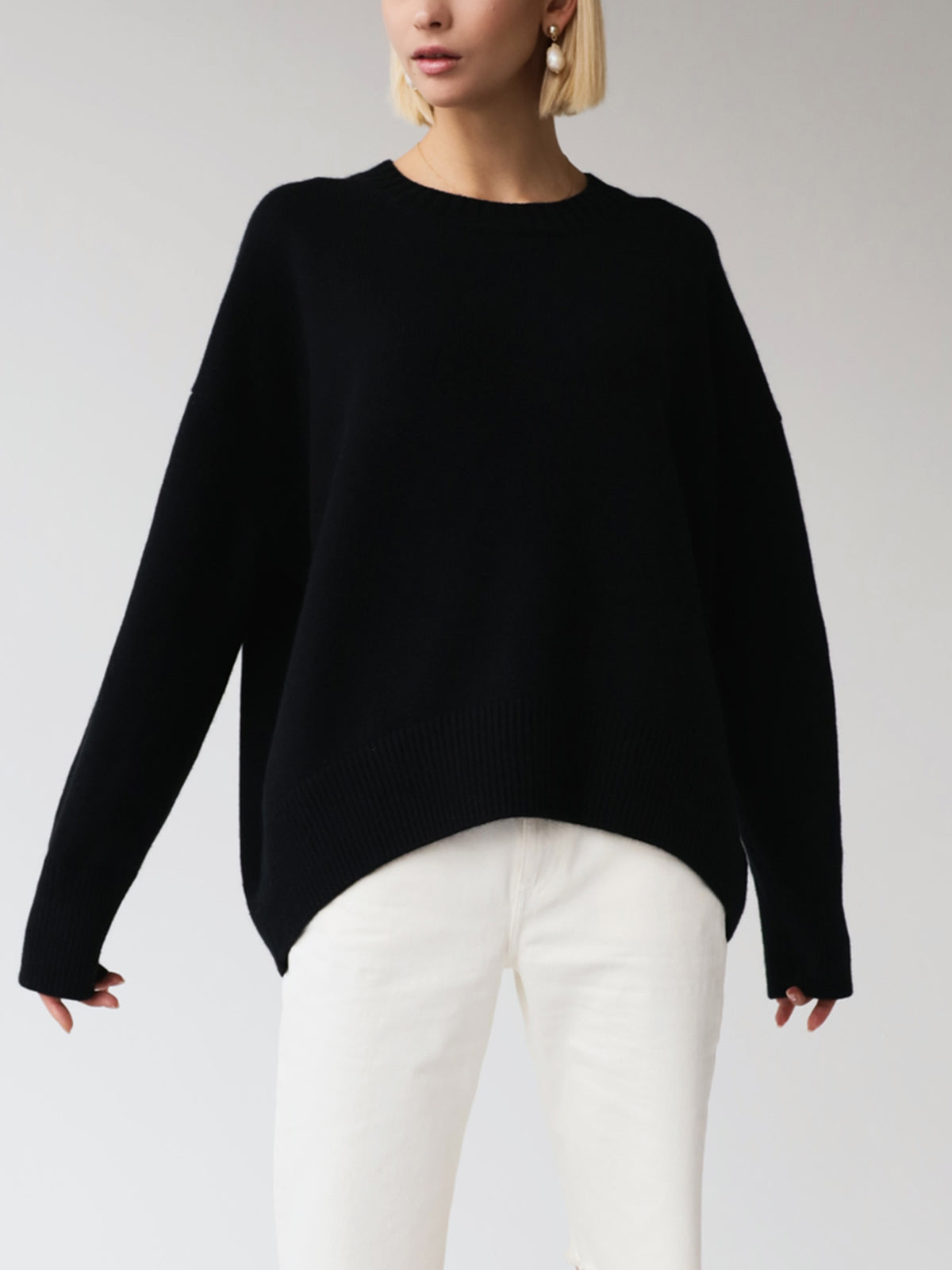 Amara – Oversized Pullover „Cukrowa Wata“