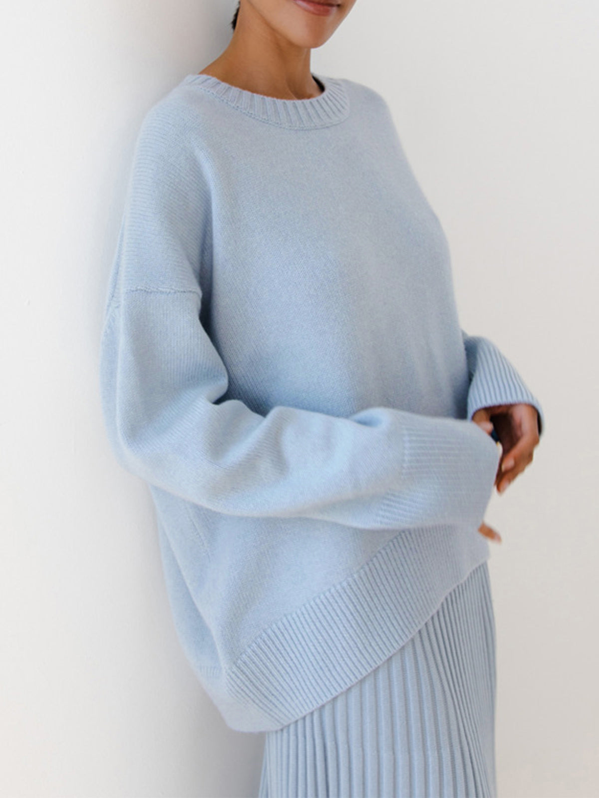 Amara – Oversized Pullover „Cukrowa Wata“