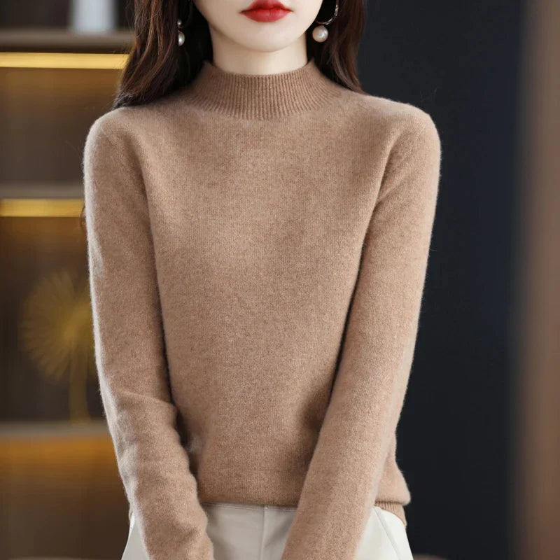 Carlotta – Stylowy Pullover z Wzorem Warkocza