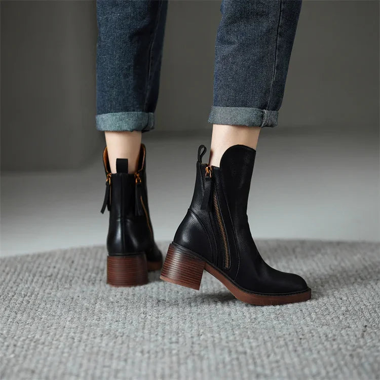 Ludovica – Stiefeletten w stylu vintage