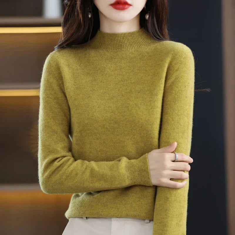Carlotta – Stylowy Pullover z Wzorem Warkocza