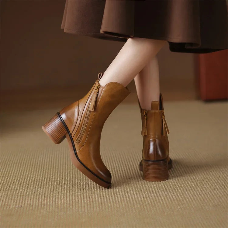 Ludovica – Stiefeletten w stylu vintage