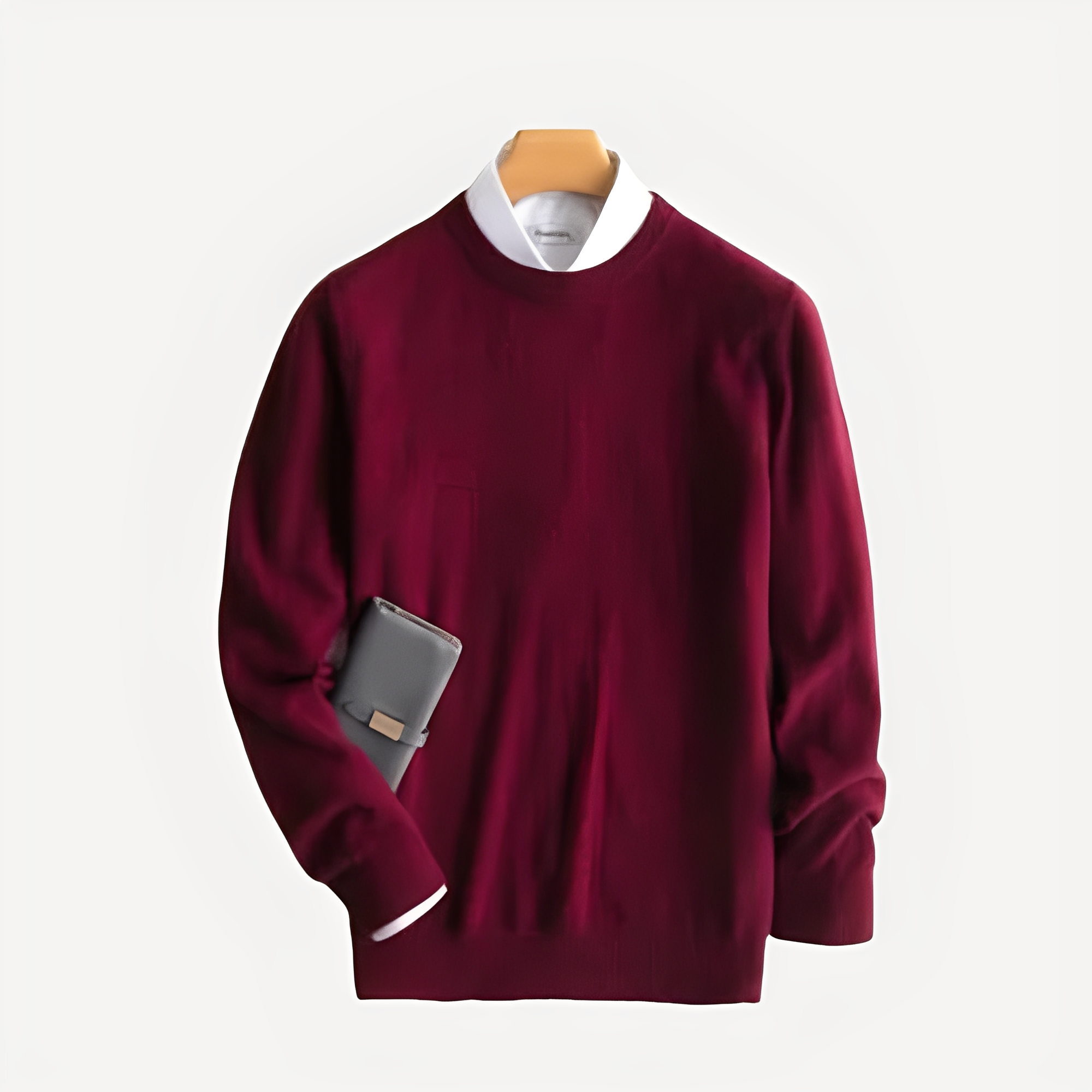 Reginald - Elegancki kaszmirowy sweter męski