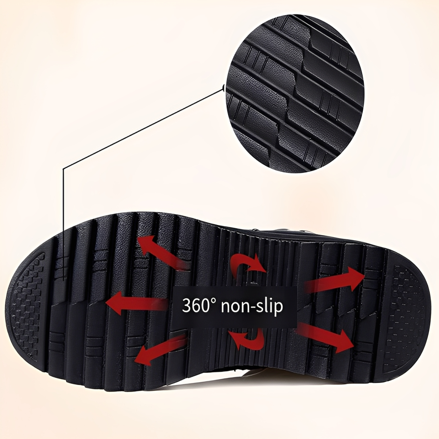 Fien - Buty ortopedyczne ze skóry naturalnej dla kobiet